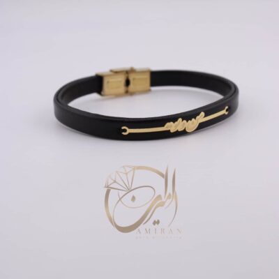 دستبند چرم