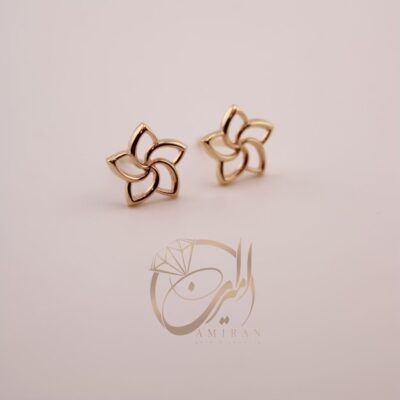 گوشواره میخی گل