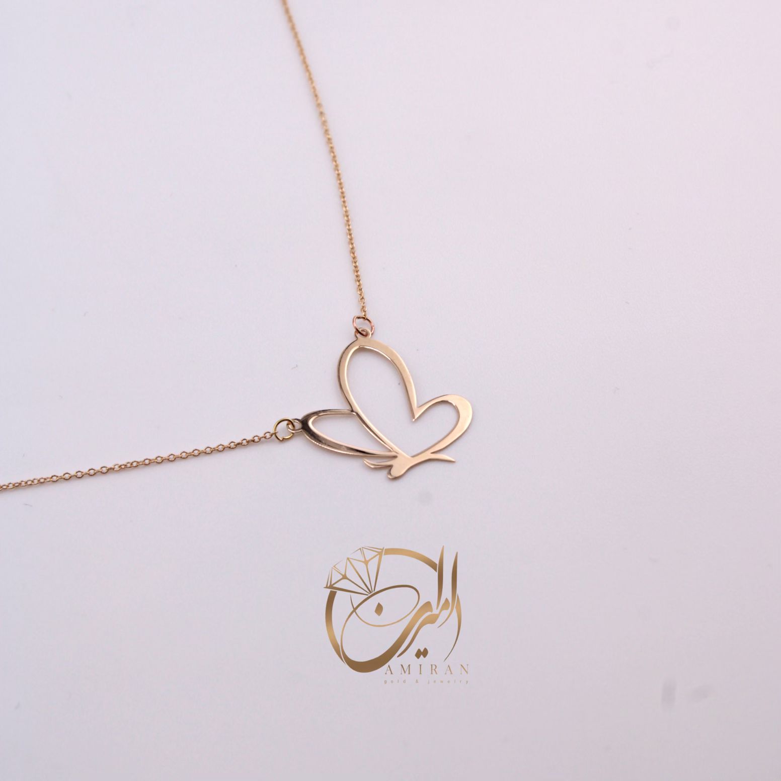 2025_11_20_21_07_IMG_3755 گردنبند مینیمال پروانه - Image 1