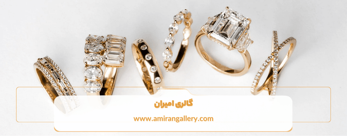 انگشتر طلای مینیمال زنانه